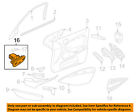 C2s20577 -type Jaguar 00-08 Front Lamp Door-courtesy Oem