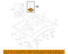 928503k000qd 06-08 Oem Lamp Light-map Assembly Hyundai Sonata-map