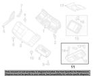 264601pa1a 12-14 Oem Assembly Light-map Nv3500-map Nissan Lamp