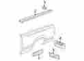 15779675 Gm Chevrolet Gmc Genuine 1999-2007 Decal