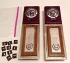 1979-85 Cadillac Rear Map Biarritz Lamps Burgundy Reading Excellent
