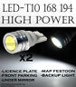 T10-w-hp-njpz-l2p01-04  2 Icbeamer Xenon Led Pc High Power Pure White Plugin Step