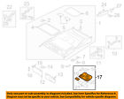 84621ag41a 2007 Legacy-map Subaru Oem Light