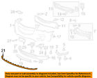 20849309 Gm Chevrolet Oem 12-15 Equinox Front Bumper Grille-deflector
