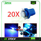 Ta99272901p 20pcs B8.5d 5050 1smd Led Blue Bulbs Instrument Panel Dash Indicator Light Lamp
