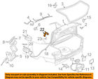 22655140 Gm Oem Trunk Lid-compartment