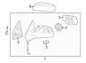 22919741 Gm Brand New Genuine Oem Courtesy Light