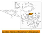 23191126 Gm Cadillac Oem Ats Overhead Roof Lmp Assembly