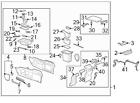 25626851 Gm Brand New Genuine Oem Courtesy Light Bulb
