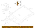 264103an0a Nissan Oem 13-15 Sentra-dome Light-dome Lamp Assembly