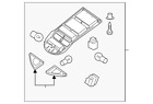 26430-zq81a Nissan Genuine Armada Map