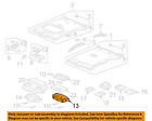 34404sdaa02 Honda Accord-map 03-12 Light Oem