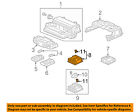 35830swaa52zc Honda Oem Overhead Roof Lamp