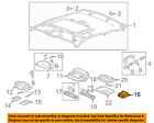 35830swaa71zc Honda Oem Accord Sunroof Moon