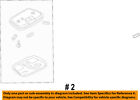 3l8z13776aad Ford Oem Interior Lamp