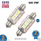 3smd 5050 Dome Door 42mm 2x Led Light Prices White Festoon Car Interior Canbus Bulb