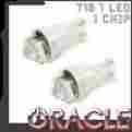 4803-004 Oracle Lighting T10 Green Led Wedge Bulbs Pair