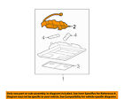 4f9z13776aa Ford Oem Sunroof Moon