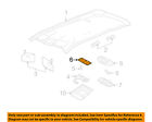 4f9z13783ba Overhead Console-lens Assembly Ford Oem 4f9z13783ba Overhead Console-lens Assembly Ford Oem