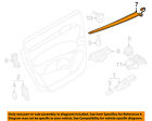 4l0919177 Audi Oem 10-15 Q7 Interior-rear Door-light Bar Left