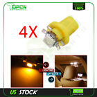 Ta99272201p 4pcs B8.5d 1smd Led Bulbs Yellow Dashboard Cluster Side Light For Mercedes-benz