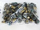 Ge-321-g 50 Vtg 1950s Dimmable Green Dash Panel Brass Indicator Light Ge321g .5inch Aircraft