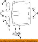 5093413aa Chrysler Oem Lamp Interior-dome Lens