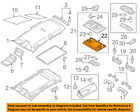 5g0947133d9b9 Volkswagen Vw Oem 15-16