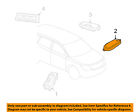 5jg58dw1ad Chrysler Lamp Nitro-dome Oem 10-11 Dodge Light-dome