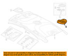 5mw36hdaab Dodge Interior-roof-front 2013 Oem Lamp Chrysler Dart Assembly