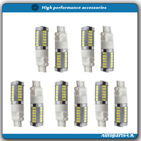 Ag634188gg 5pair 3157 3457 3057 White Signal 33smd Backup Reverse Tail Turn Led Light Bulbs