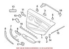 63319248670 Genuine Bmw For Courtesy Light Rear Right