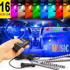 6902210729136 Unbranded Led Rgb Remote Control Colorful Car Interior