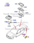 6e5z13a756aa Ford New Oem Interior Luggage Compartment Lamp Light Fusion Milan