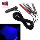 772629733682 Gvp New Blue Led Charger Interior Accessories Car