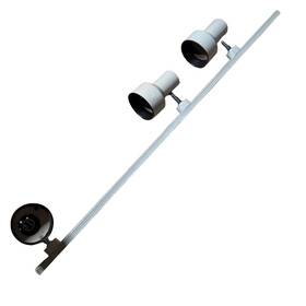 E138569 799.rv Motor Home R.v. Track Lighting With 3 Sliding Lights