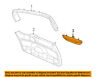 7b0947105c Volkswagen Vw Oem Routan Liftgate Tailgate Lamp