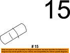 7l7z13466a Ford Lincoln Oem Mkx Lamp Bulb