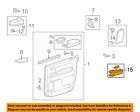 8123047010 Toyota Oem Front Door-courtesy Lamp