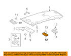 8124060060b0 Toyota Oem-dome Light-overhead Lamp 8124060060b0 Toyota Oem-dome Light-overhead Lamp