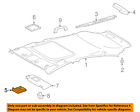 8126052150b0 Toyota Oem Prius Lamp Assy
