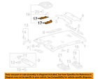 8126547070 Interior-roof-map Lamp 10-13 Toyota Lens Oem Prius
