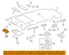 8134006030 Toyota Oem Interior-roof-vanity Lamp