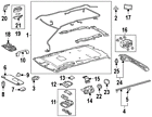 81360-08020-b0 Toyota Oem Sienna Lamp