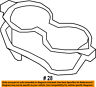 8a8z13e701a Ford Oem Flex Front Center Unit
