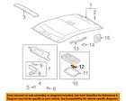 9098114004 Toyota Oem Light Bulb