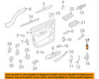 9556322420001c Porsche Oem Cayenne Front Sleeve