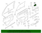 958-632-145-00 Porsche Genuine Courtesy Lamp