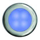 980502221 Hella Led Slimline Interior Lamp Blue Lens Chrome Bezel Each 980502221 Hella Led Slimline Interior Lamp Blue Lens Chrome Bezel Each