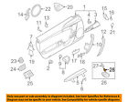 911-exterior 99963103290 Porsche Oem 99-05